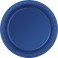 12 7" PLASTIC PLATES-NAVY BLUE