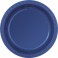 8 9" PLASTIC PLATES-NAVY BLUE