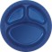 6 10" CMPRTMNT PLATES-NVY BLUE