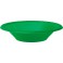 8 PLASTIC BOWLS-EMERALD GREEN