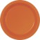 8 9" PLASTIC PLATES-ORANGE