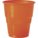 12 9 OZ PLASTIC CUPS-ORANGE