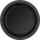 8 9" PLASTIC PLATES-BLACK