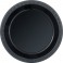 6 10" PLASTIC PLATES-BLACK