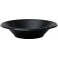 8 PLASTIC BOWLS-BLACK
