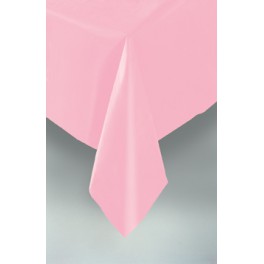 PSTL PINK TABLECOVER 54X108 IN