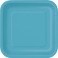 14 CARIBBEAN TEAL 9'' SQR PLAT