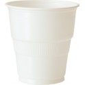 12 9 OZ PLASTIC CUPS-WHITE
