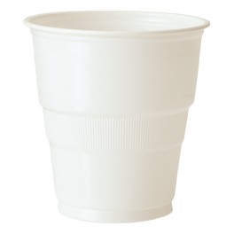 12 9 OZ PLASTIC CUPS-WHITE