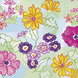 24 FLORAL BEAUTY BEV NAP (PZ)