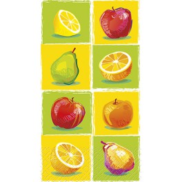 20 CLASSC FRUIT GUEST NAP (PZ)
