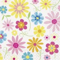 24 BRIGHT BLOOMS BEV NAPS (PZ)