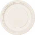 8 IVORY 9" PLATES