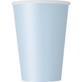 10 BABY BLUE 12 OZ CUPS