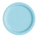 20 BABY BLUE 7'' PLATES