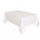 WHITE TABLECOVER PLASTIC (PZ)