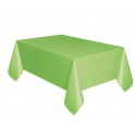 LIME GREEN TABLECOVR PLAS (PZ)