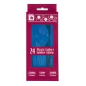 24 ASST CUTLERY-ROYL BLUE (PZ)