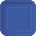 8 ROYAL BLUE 9" SQR PLT (PZ)