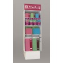 PINK/LIME/TEAL PZ TBLWR 109PC