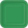 12 EMERLD GREEN 7" SQR PLT(PZ)
