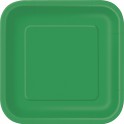 8 EMERLD GREEN 9" SQR PLT (PZ)