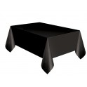 BLACK TABLECOVER 54X108" PZ