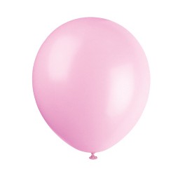 15 12'' PETAL PINK BALLOONS