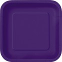 14 DP PURPLE 9" SQUARE PLTS