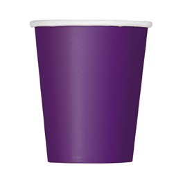 14 DEEP PURPLE 9 OZ. CUPS