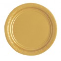20 GOLD 9'' PLATES