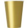 10 GOLD 12 OZ CUPS