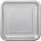 14 SILVER 9" SQUARE PLT