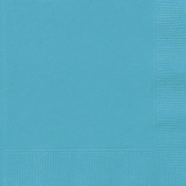 20 CARIBBEAN TEAL LUNCH NAPKIN