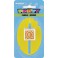 NUMERAL 0 GLITTER BLOCK CANDLE