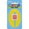 NUMERAL 8 GLITTER BLOCK CANDLE