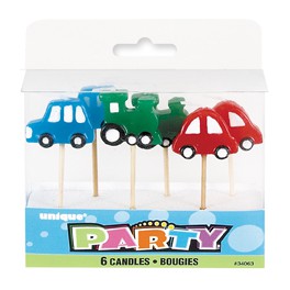 6 CAR PICK CANDLES