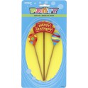 BIRTHDAY & BLLNS CANDLES SET