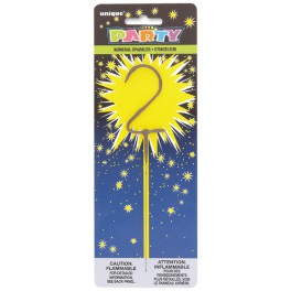 SPARKLER 7" NUMERAL 2