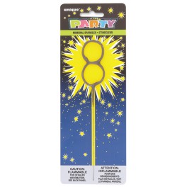 SPARKLER 7" NUMERAL 8