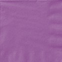 20 PRETTY PURPLE BEV NAPKINS