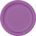 20 PRETTY PURPLE 7" PLATES