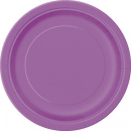 16 PRETTY PURPLE 9" PLATES