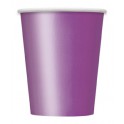 14 PRETTY PURPLE 9OZ CUPS