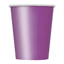 14 PRETTY PURPLE 9OZ CUPS