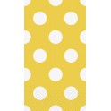 16 SUNFL YLLW DOT GUEST NAPS