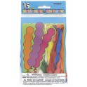 15CT SQUIGGLY BALLOON