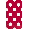 16 RUBY RED DOT GUEST NAPS
