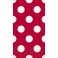 16 RUBY RED DOT GUEST NAPS