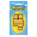 DECORATIVE BIRTHDAY CANDLE "4"